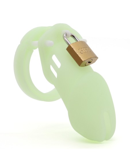 Cage de chasteté phosphorescente Phoscock M 10.5 x 2.7cm