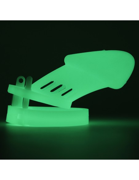 Cage de chasteté phosphorescente Phoscock M 10.5 x 2.7cm