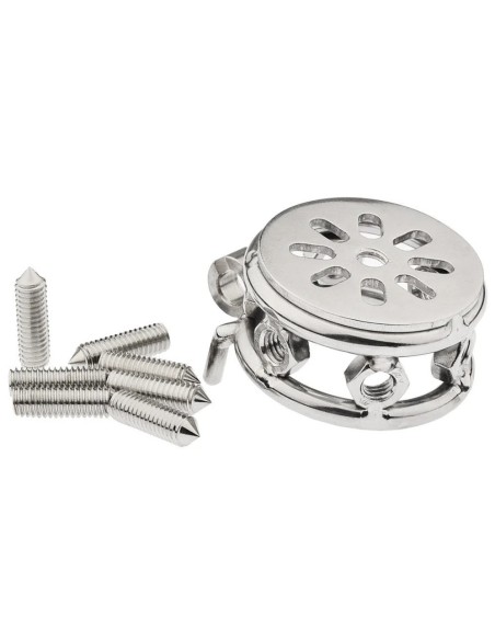 Cage avec Tige d'urètre et Pics Ultrick 3 x 3.3cm
