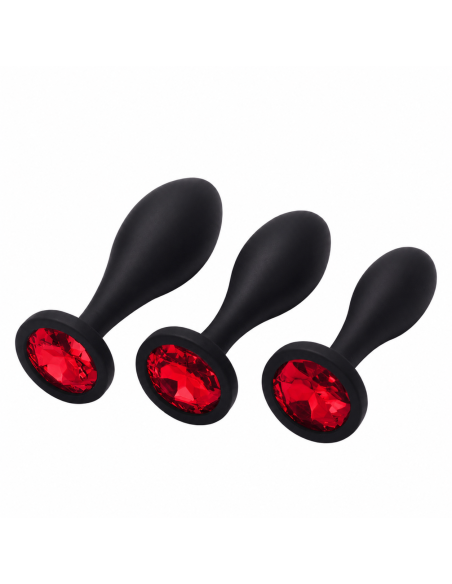 Set de 3 Plugs Tearskit Rouge