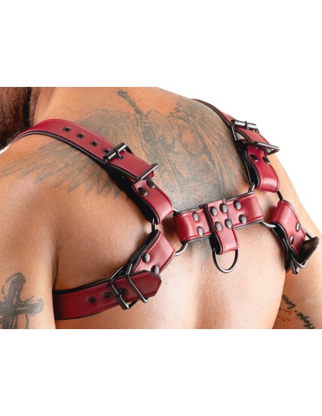 Harnais Chestty Rouge