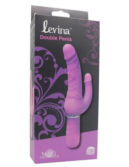 Gode poignée vibrant Dobledick 11 x 3.4cm