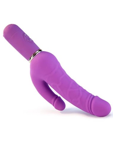 Gode poignée vibrant Dobledick 11 x 3.4cm