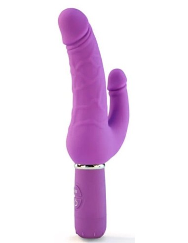 Gode poignée vibrant Dobledick 11 x 3.4cm