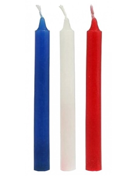 Lot de 3 bougies SM Hot Wax 17.5 cm