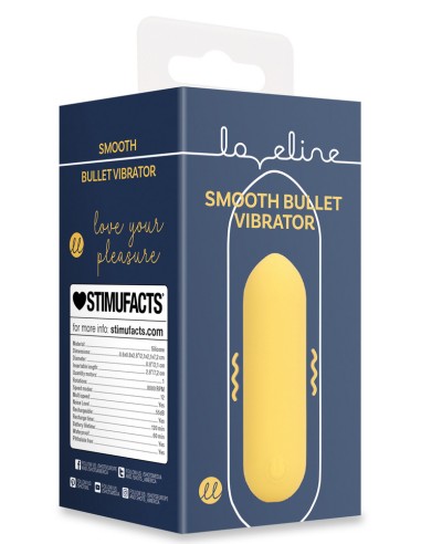 Mini vibro Yellowsmooth 6 x 2.3cm
