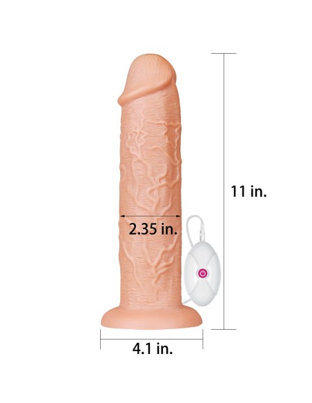 Gode vibrant Long Dildo 25 x 6 cm