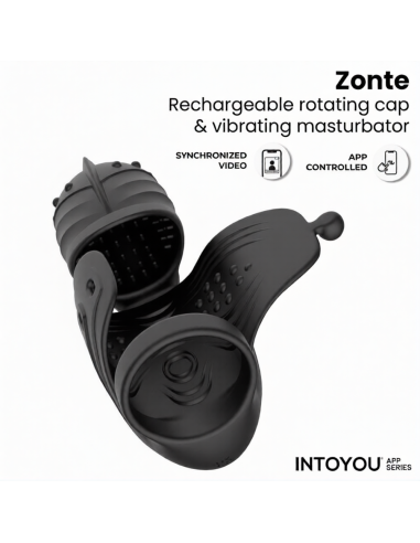 Masturbateur connecté Zonte Vibrations-Rotations