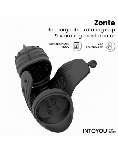 Masturbateur connecté Zonte Vibrations-Rotations