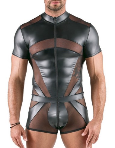 Combinaison courte avec Zip Spidella Noire
