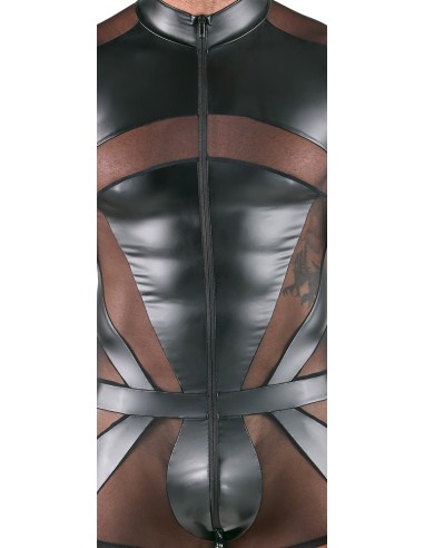Combinaison courte avec Zip Spidella Noire