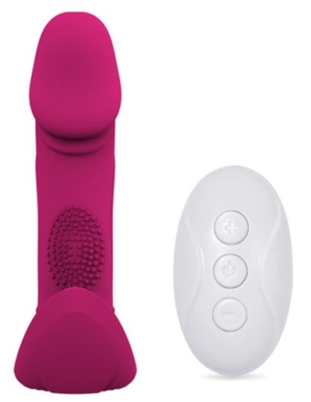 Double stimulateur Doblevibes rose 11 x 3cm