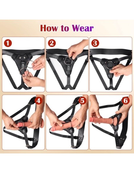 Harnais pour Gode ceinture Jockypleas