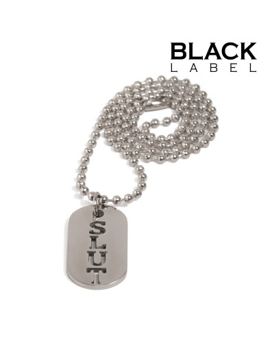 Plaque DogTag Kink Slut 4.5 x 2.5cm