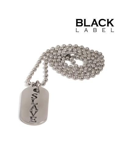 Plaque DogTag Kink Slave 4.5 x 2.5cm
