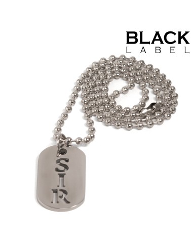 Plaque DogTag Kink Sir 4.5 x 2.5cm