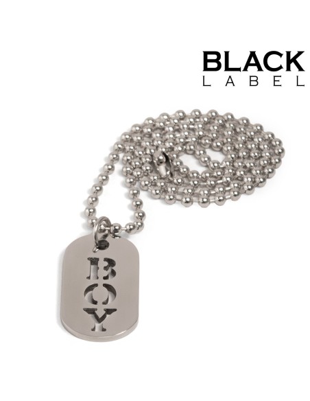 Plaque DogTag Kink BOY 4.5 x 2.5cm