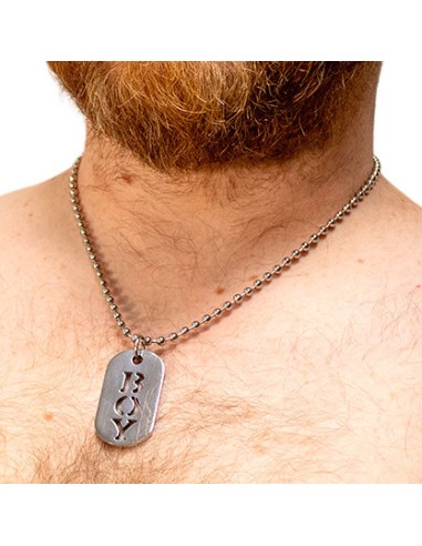 Plaque DogTag Kink BOY 4.5 x 2.5cm