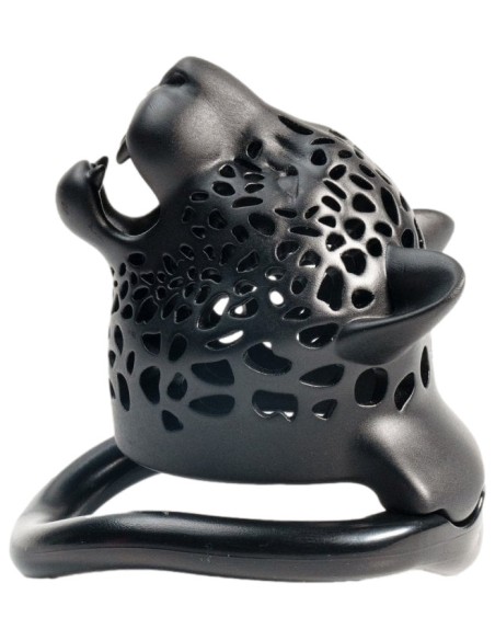 Cage Léopard 7 x 3.3 cm Noire