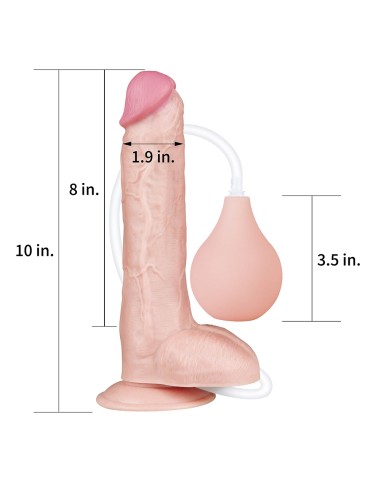 Gode éjaculateur Squirt 20 x 4.5 cm