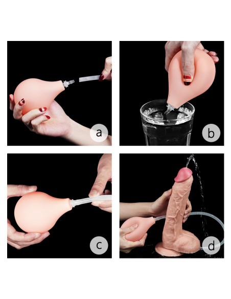 Gode éjaculateur Squirt 20 x 4.5 cm