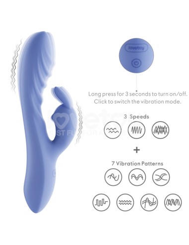 Vibro rabbit L'allure swirl 12 x 3.4cm