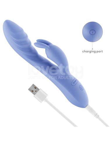 Vibro rabbit L'allure swirl 12 x 3.4cm