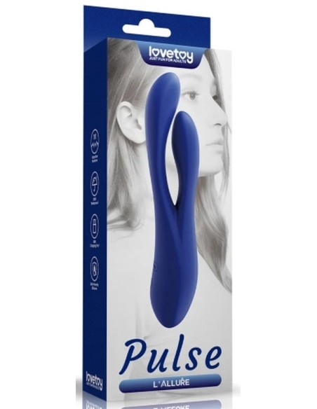 Vibro rabbit L'allure pulse 9 x 3.2cm