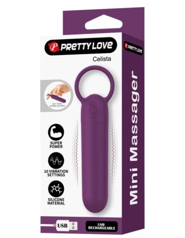 Mini Vibro Celista Violet 6 x 1.8cm
