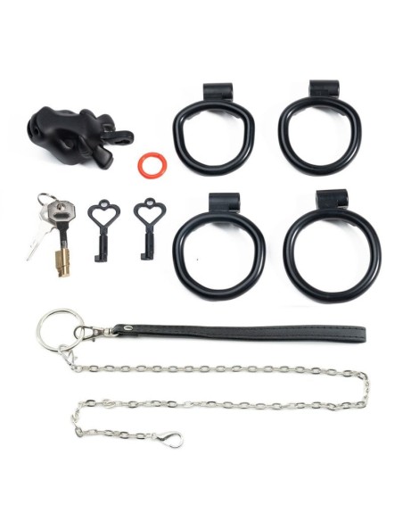 Cage Minodick 6 x 3 cm Noire