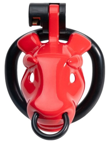 Cage Minodick 6 x 3 cm Rouge