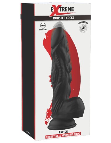 Gode vibrant Raptor 17 x 5cm