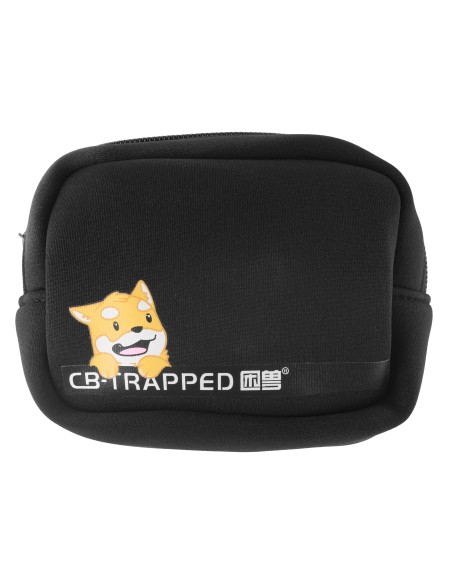 Cage Puppy 4.5 x 3.2 cm Noir-Vert