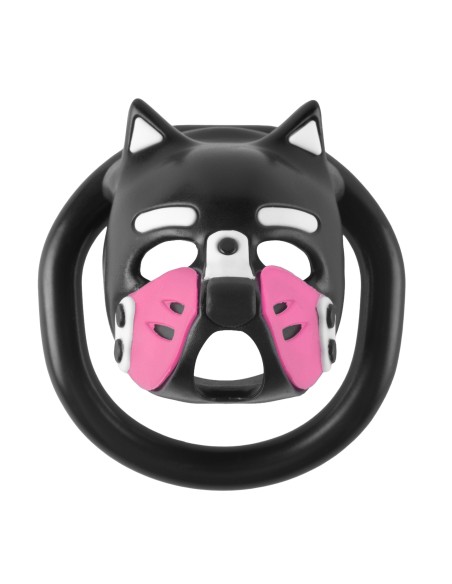 Cage Puppy 4.5 x 3.2 cm Noir-Rose