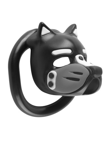 Cage Puppy 4.5 x 3.2 cm Noir-Gris