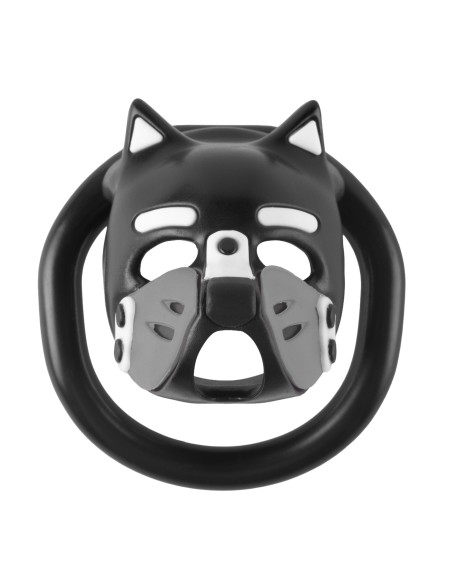 Cage Puppy 4.5 x 3.2 cm Noir-Gris