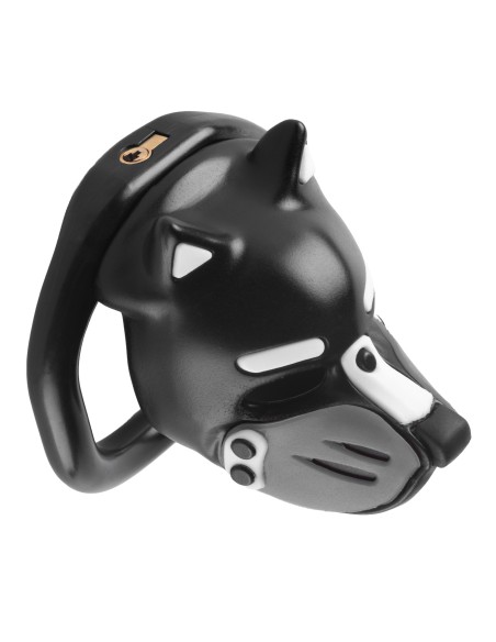 Cage Puppy 4.5 x 3.2 cm Noir-Gris
