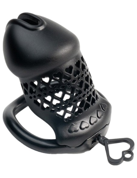 Cage Fivheart 8 x 3.2 cm Noire