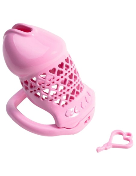 Cage Fivheart 8 x 3.2 cm Rose