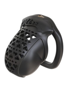 Cage Miss Heart 6.5 x 3.1 cm Noire