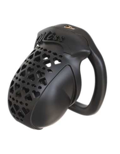 Cage Miss Heart 6.5 x 3.1 cm Noire