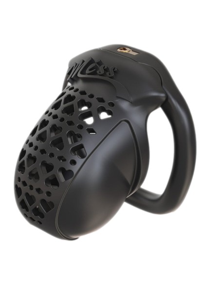 Cage Miss Heart 6.5 x 3.1 cm Noire