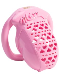 Cage Miss Heart 6.5 x 3.1 cm Rose