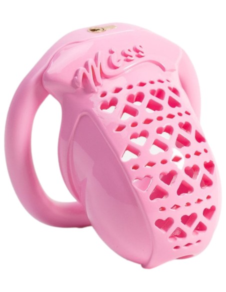 Cage Miss Heart 6.5 x 3.1 cm Rose