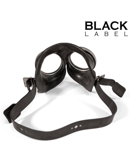 Véritables Lunettes Rubber Goggles Noires