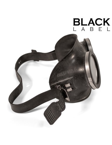 Véritables Lunettes Rubber Goggles Noires