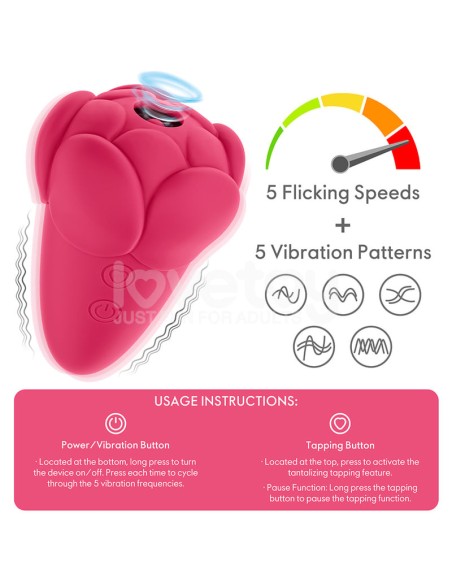 Stimulateur de clitoris Icecream Rose