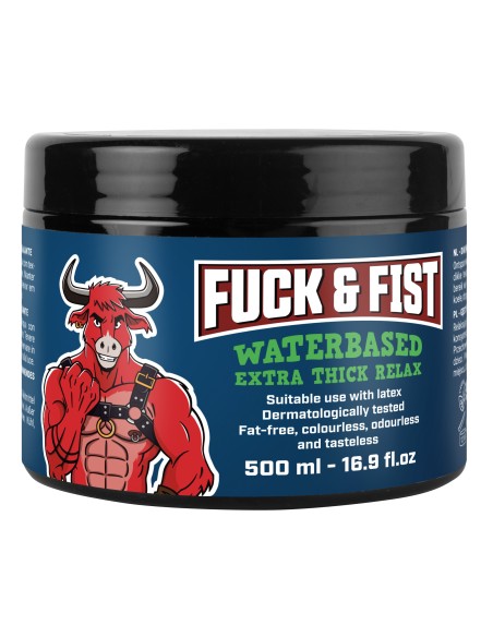 Lubrifiant épais Eau Fuck & Fist Extra Thick Relax 500ml