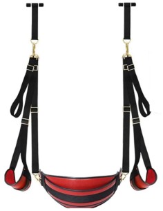 Balançoire Sm pour porte Swing Door Noir-Rouge