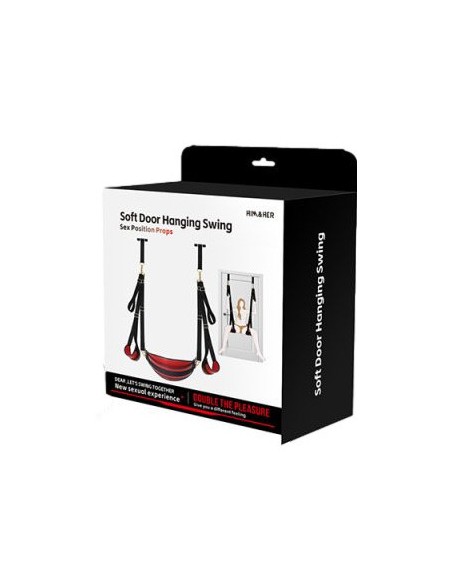 Balançoire Sm pour porte Swing Door Noir-Rouge